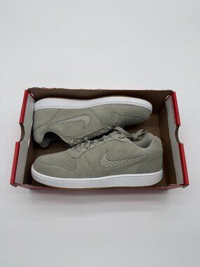 New Nike Ebernon Low Prem Shoes Women's Size 10 Green Suede Sneakers AQ2232 300